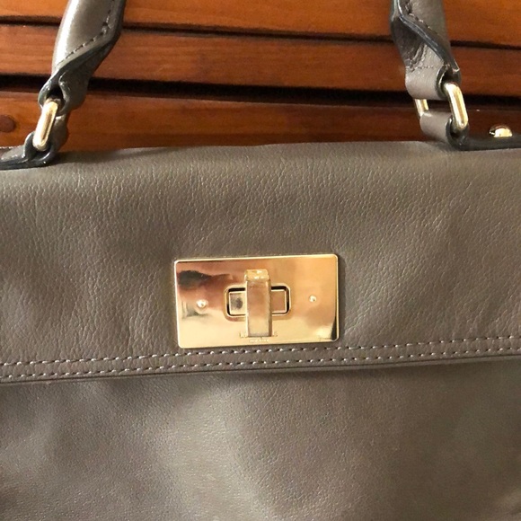 Gray Kate Spade purse - Picture 2 of 4